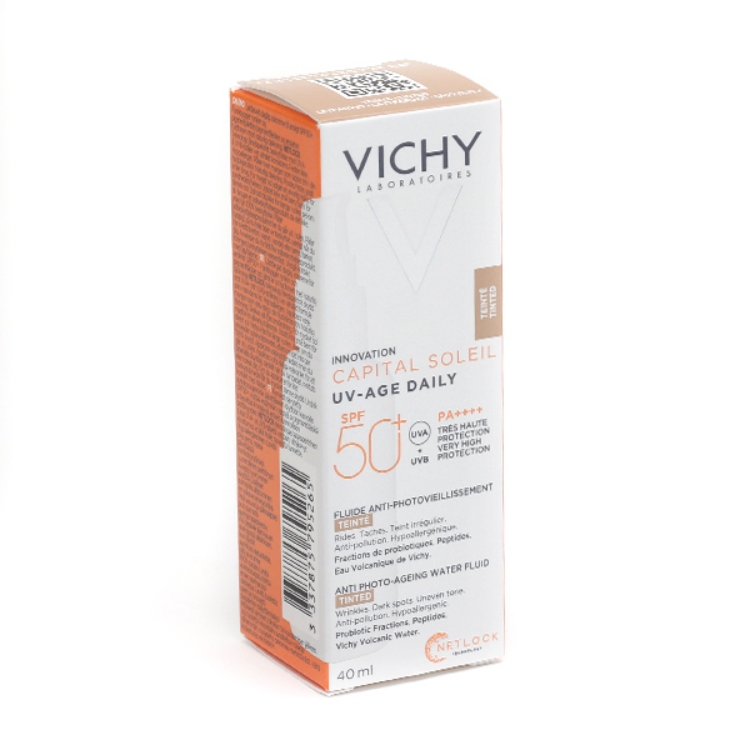 Vichy Capital Soleil UV Age Daily tonirani fluid SPF50+ 40ml
